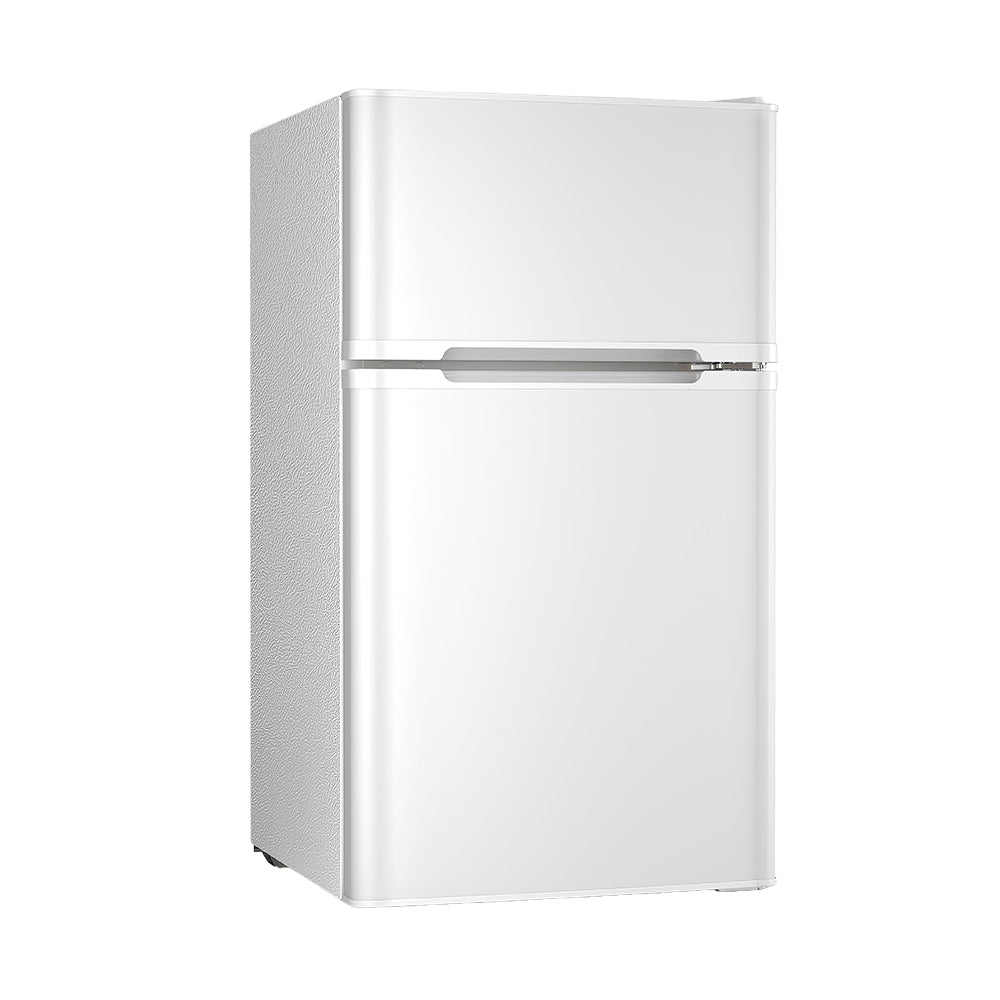 3.2 Cu.Ft Double Door Compact Refrigerator for Home and Office