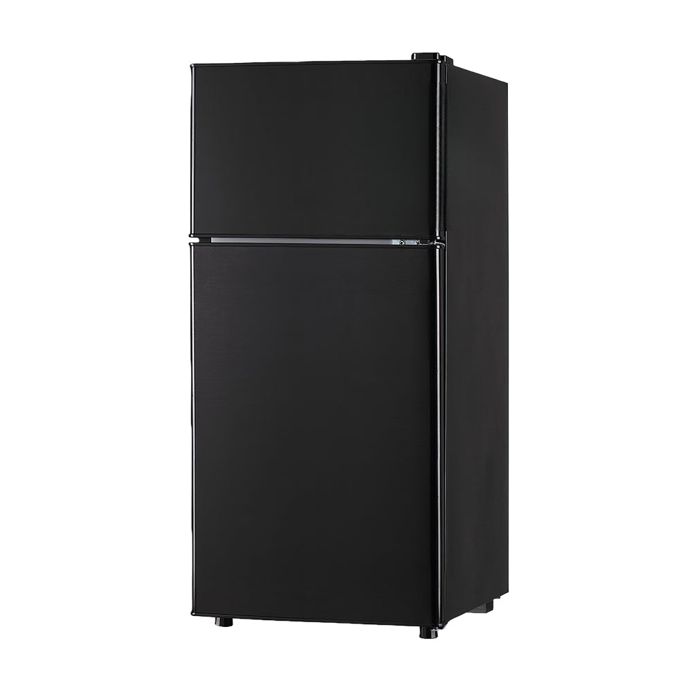 2.4 Cu.Ft Double Door Mini Fridge with Freezer, Compact Refrigerator