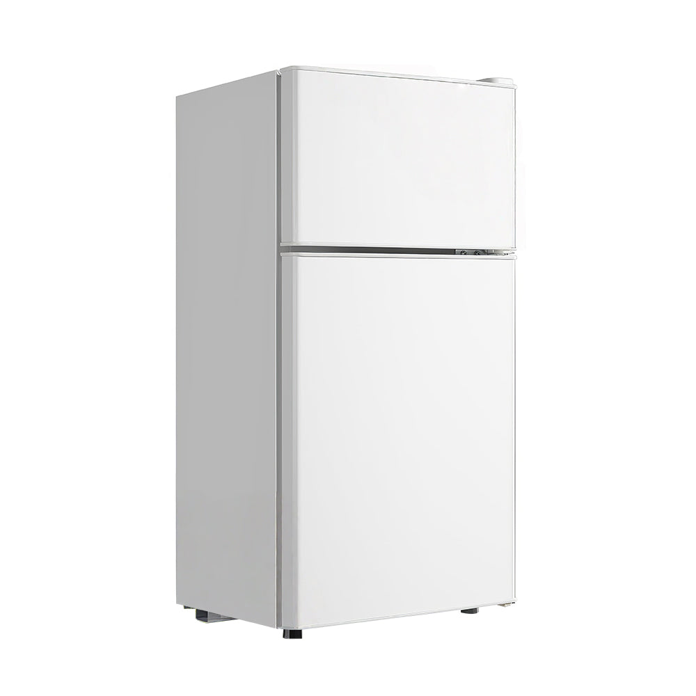2.4 Cu.Ft Mini Fridge with Freezer, Dual Door Compact Refrigerator