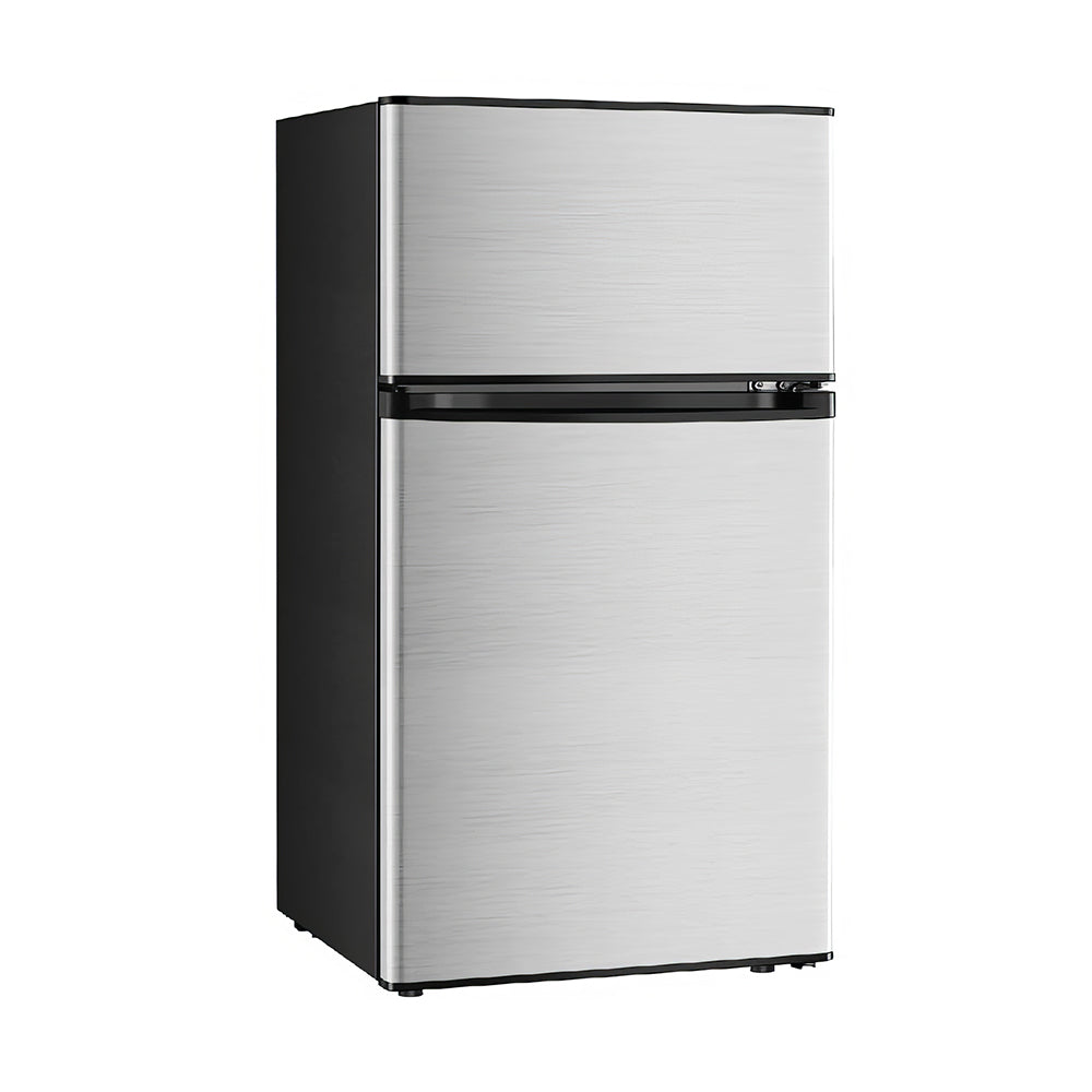Mini Refrigerator Freezer Combo, 3.2 Cu.Ft, Stylish Pink Design