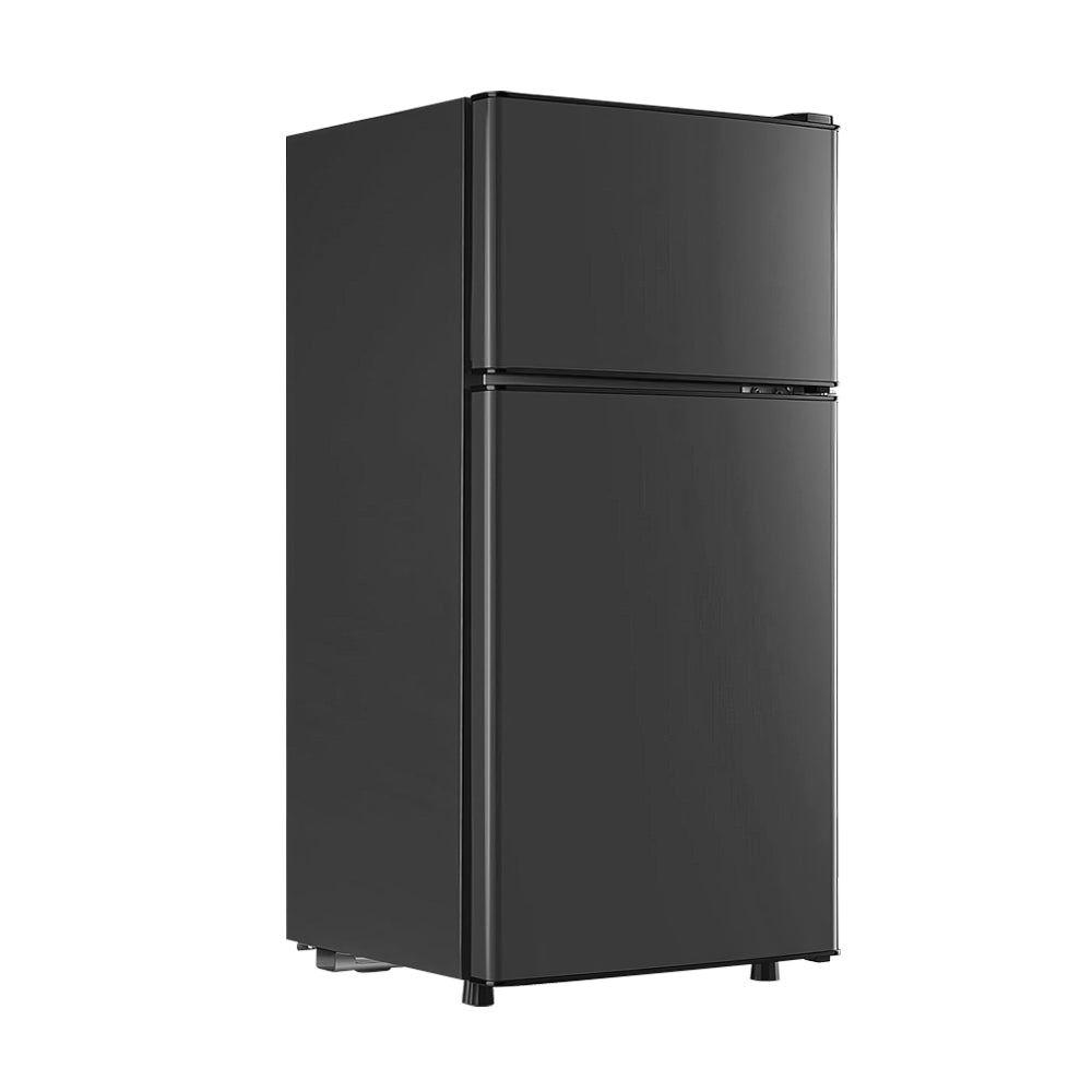 2.4 Cu.Ft Mini Fridge with Freezer, Dual Door Compact Refrigerator