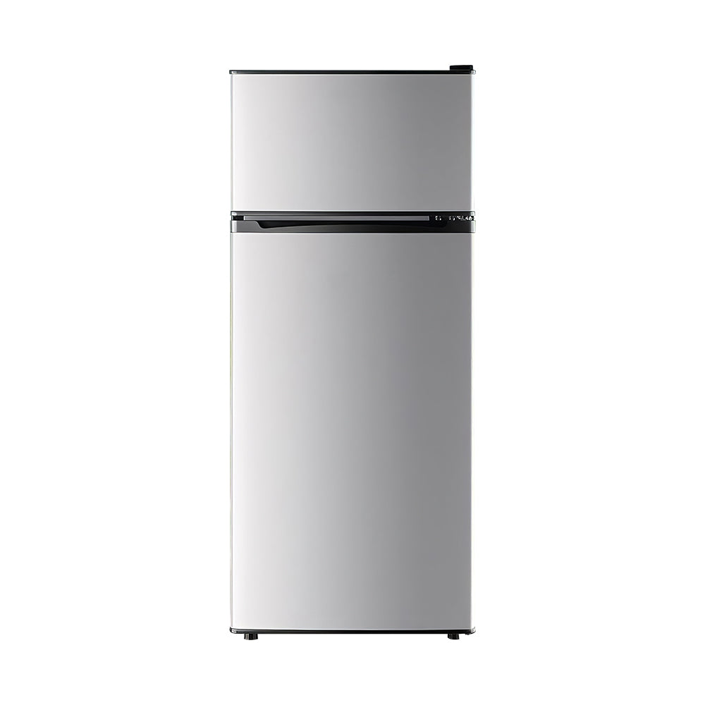 4.5 Cu.Ft Double Door Mini Fridge with Freezer, Compact Refrigerator