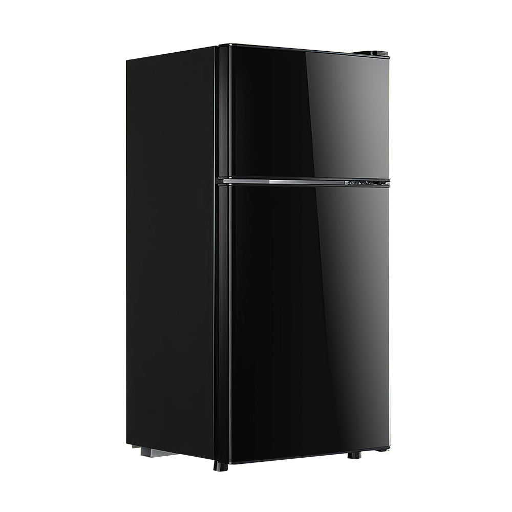 2.4 Cu.Ft Mini Fridge with Freezer, Dual Door Compact Refrigerator