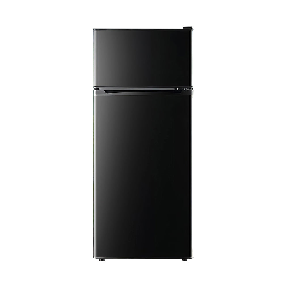 4.5 Cu.Ft Double Door Mini Fridge with Freezer, Compact Refrigerator