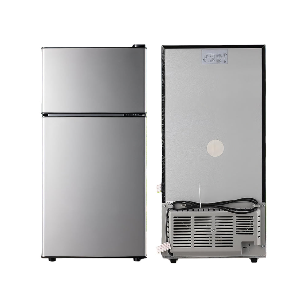 2.4 Cu.Ft Mini Fridge with Freezer, Dual Door Compact Refrigerator