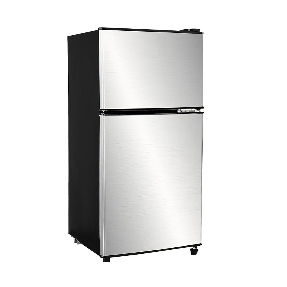 3.5 Cu.Ft Double Door Compact Refrigerator with Freezer