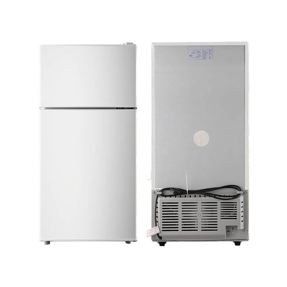 2.4 Cu.Ft Mini Fridge with Freezer, Dual Door Compact Refrigerator